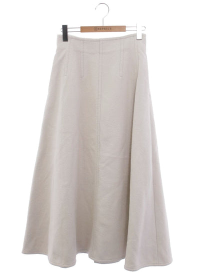 エブール バックスリット ロングスカート 3410500101 36 オフホワイト 21AW ITDKLC228VWK