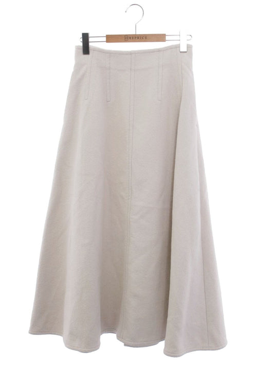 エブール バックスリット ロングスカート 3410500101 36 オフホワイト 21AW ITDKLC228VWK
