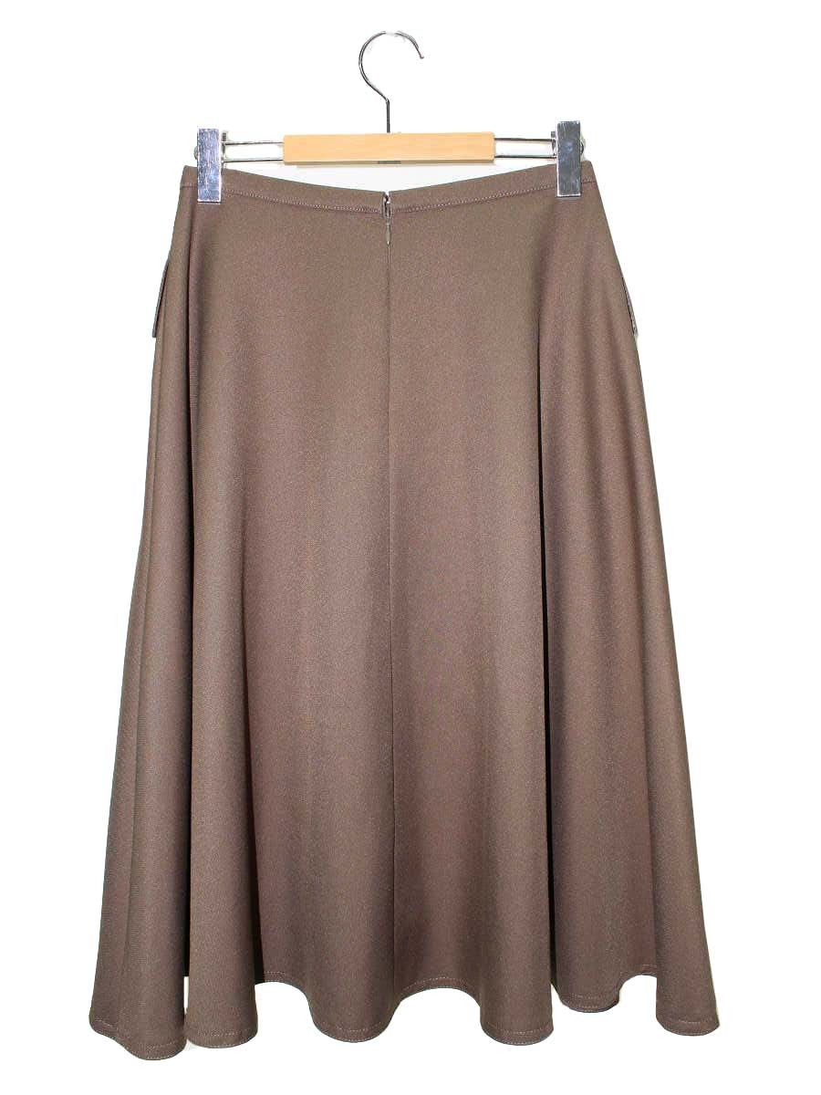 エムズグレイシー Purple Skirt 817514 スカート 38 カーキ ITLI6LPQ4LAO 【SALE】