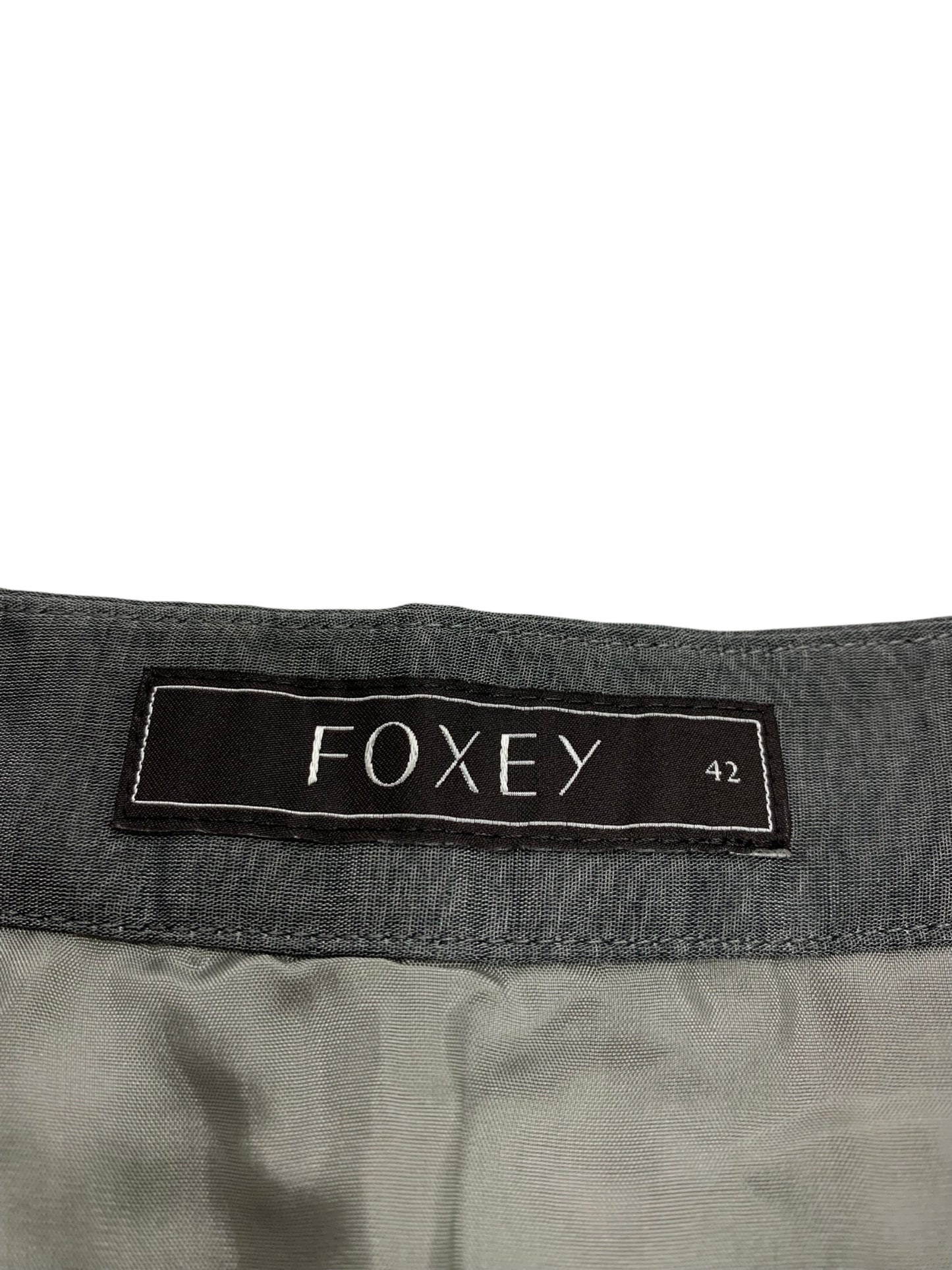 フォクシーブティック Skirt Sheer Circular 40950 スカート 42 グレー 2021年増産品 IT1K3HM3PEUO