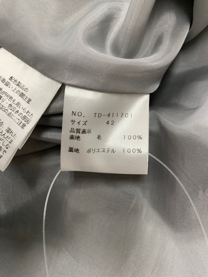 エムズグレイシー 411701 ワンピース 42 グレー ジャージー リボン ITJ2JWZ5EDAZ