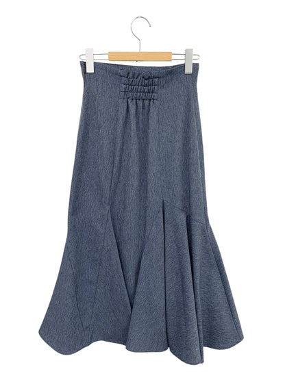 セルフォード CWF231057 スカート 36 ネイビー ウエストギャザー フレア ITLJPS972S80