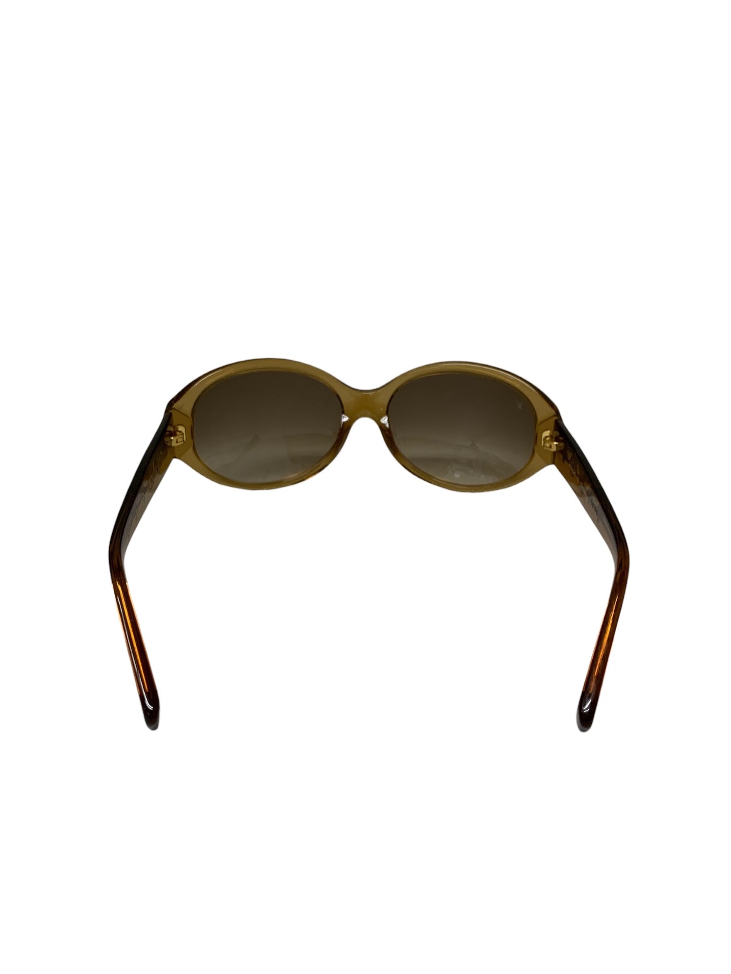 ルイヴィトン オプセシオン・ロン Z0032E サングラス ゴールド プラスチックフレーム ロゴ オーバル ITQRMVQI7ZM4