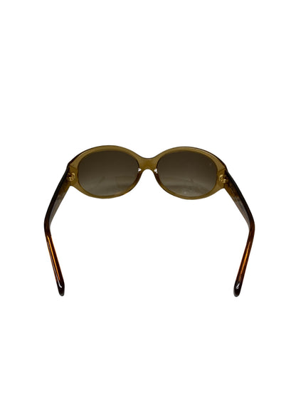 ルイヴィトン オプセシオン・ロン Z0032E サングラス ゴールド プラスチックフレーム ロゴ オーバル ITQRMVQI7ZM4