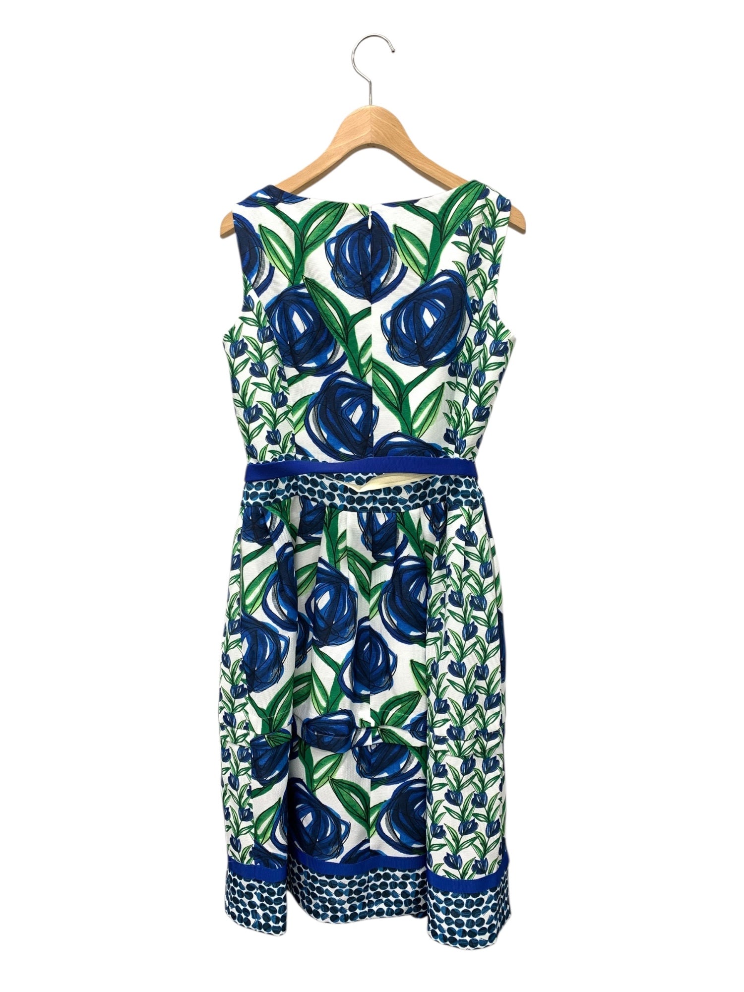 エムズグレイシー　フラワー花柄　ミックス　ワンピース　カタログ掲載　38 エムズグレイシー フラワーパターンミックスドレス 111330 ワンピース