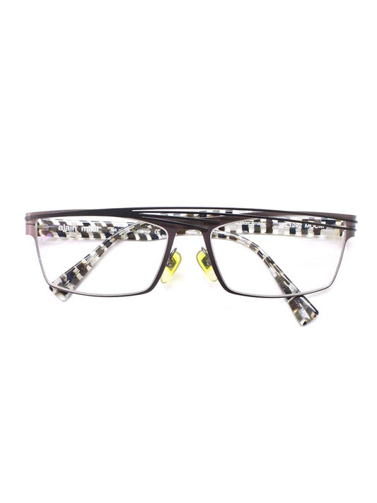 アランミクリ AL1292 MOCM メガネ グレー/マルチカラー ウェリントン ITYGL74QBOWO