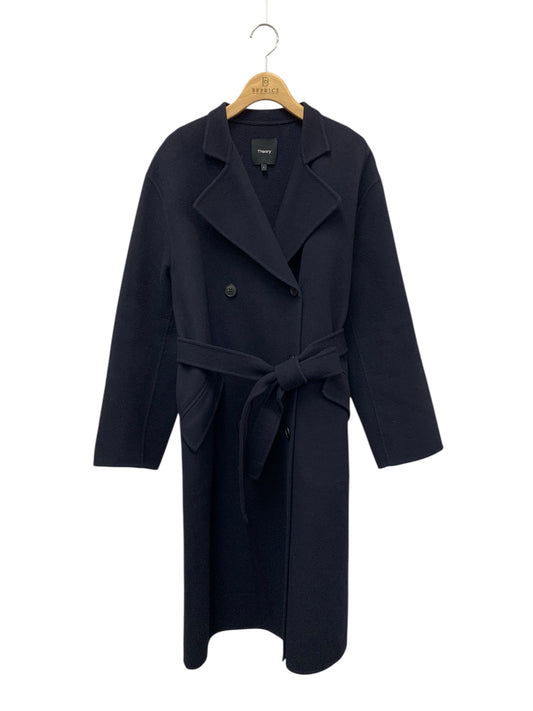 セオリー 01-1309603-890-901 コート P ネイビー ダブルブレスト ITV9J3R2YYCQ