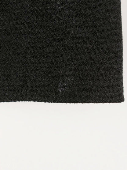 トゥービーシック UMF93-810-09 ワンピース 40 ブラック ニット グログランテープ リボン ITV37QZWPSF6