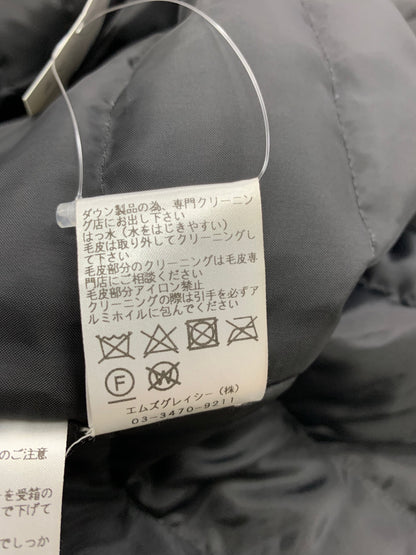 エムズグレイシー 919513 ダウンコート 40 ブラック ITA1XNI60CQO