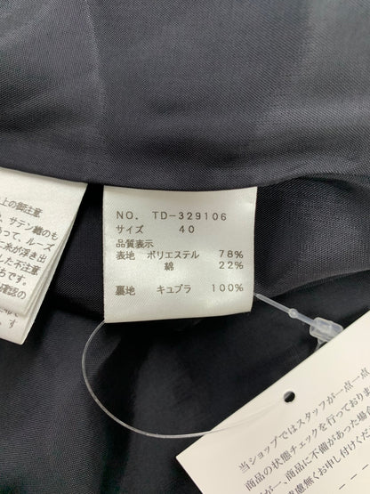 エムズグレイシー 329106 コート 40 ブラック 肩リボン ITO4VKUJ9JK8