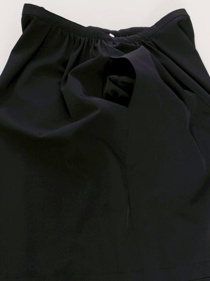 ルネ 5224090 スカート 36 ネイビー フレア IT90ZQTDFGGP