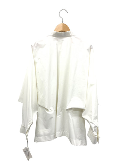 132 5. イッセイミヤケ TRAPEZOID SHIRT IL43FJ308 シャツ 3 ホワイト ITUKMD8X2Z68