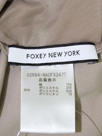 フォクシーニューヨーク 32694 ワンピース 38 ベージュ 32694 パフィーポロ ITL3CYLVNMPW 【SALE】