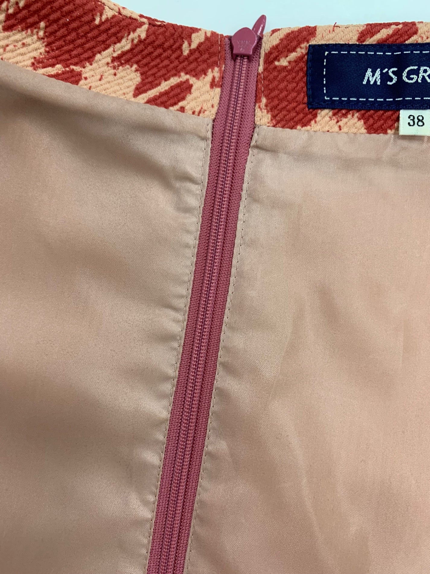 エムズグレイシー 311512 ワンピース 38 レッド 千鳥格子 | 中古