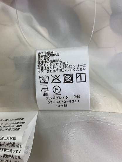 エムズグレイシー 511605 ワンピース 42 ベージュ フラワーモチーフ ITSHJMZGN98C