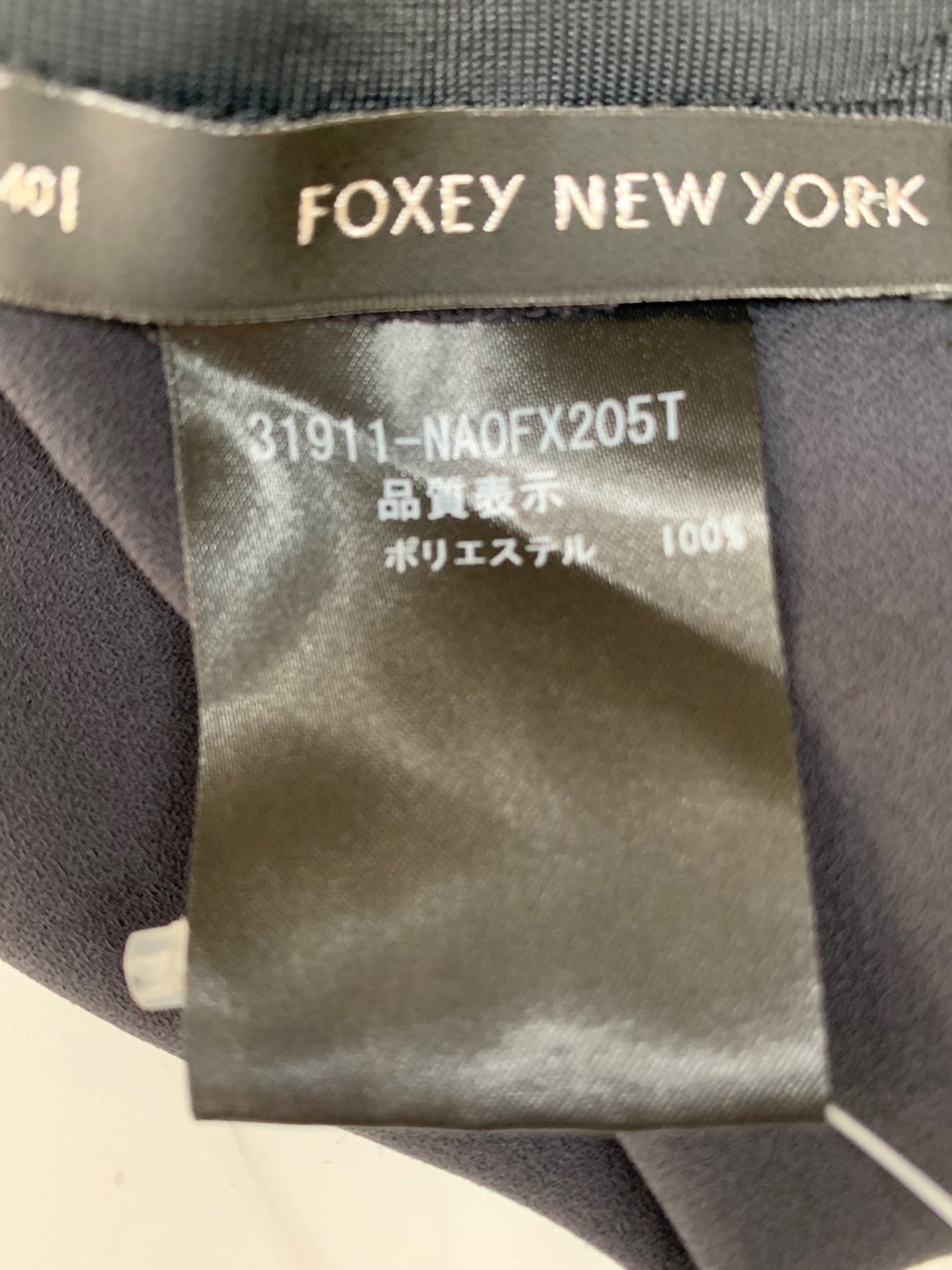 フォクシーニューヨーク ワンピース サマーフェアリー 31911 40 ネイビー ITO0SX844IXC