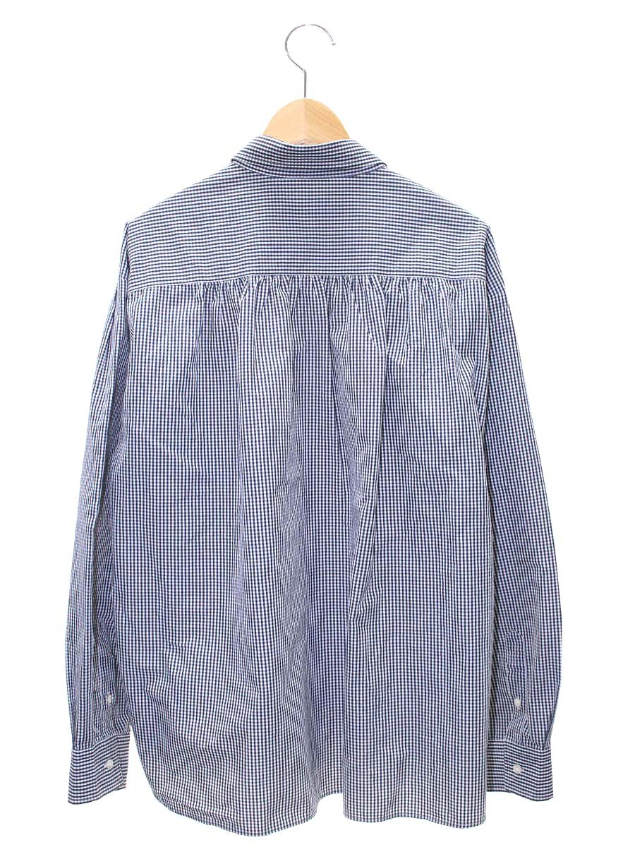 ニコルソンアンドニコルソン SEABREEZE-W シャツ 38 ネイビー nicholson&nicholson定番 IT849120WV85