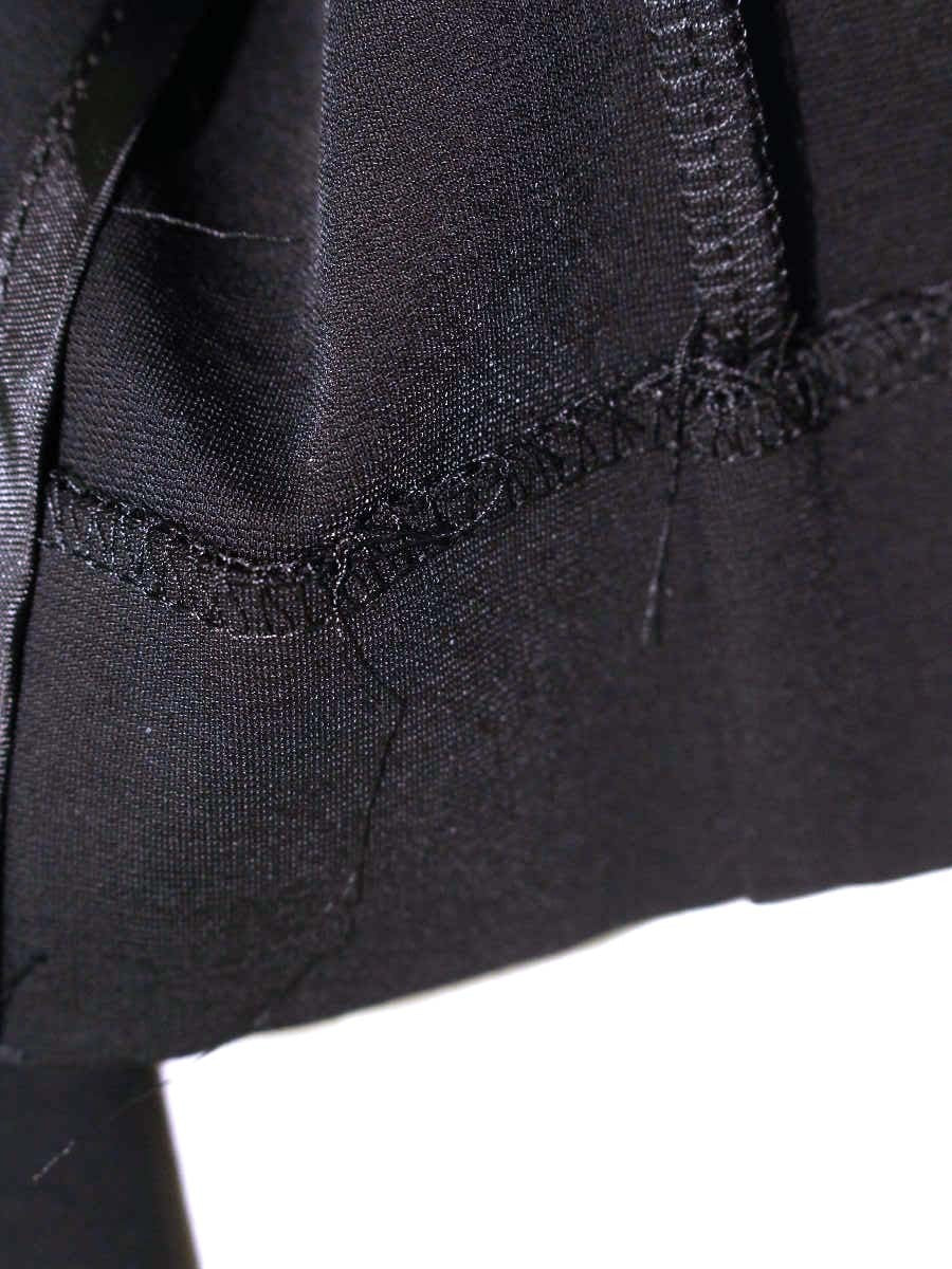 ルフィル 534-3930700 パンツ 1 ブラック ハイストレッチフロントスリット IT5J08HFS740