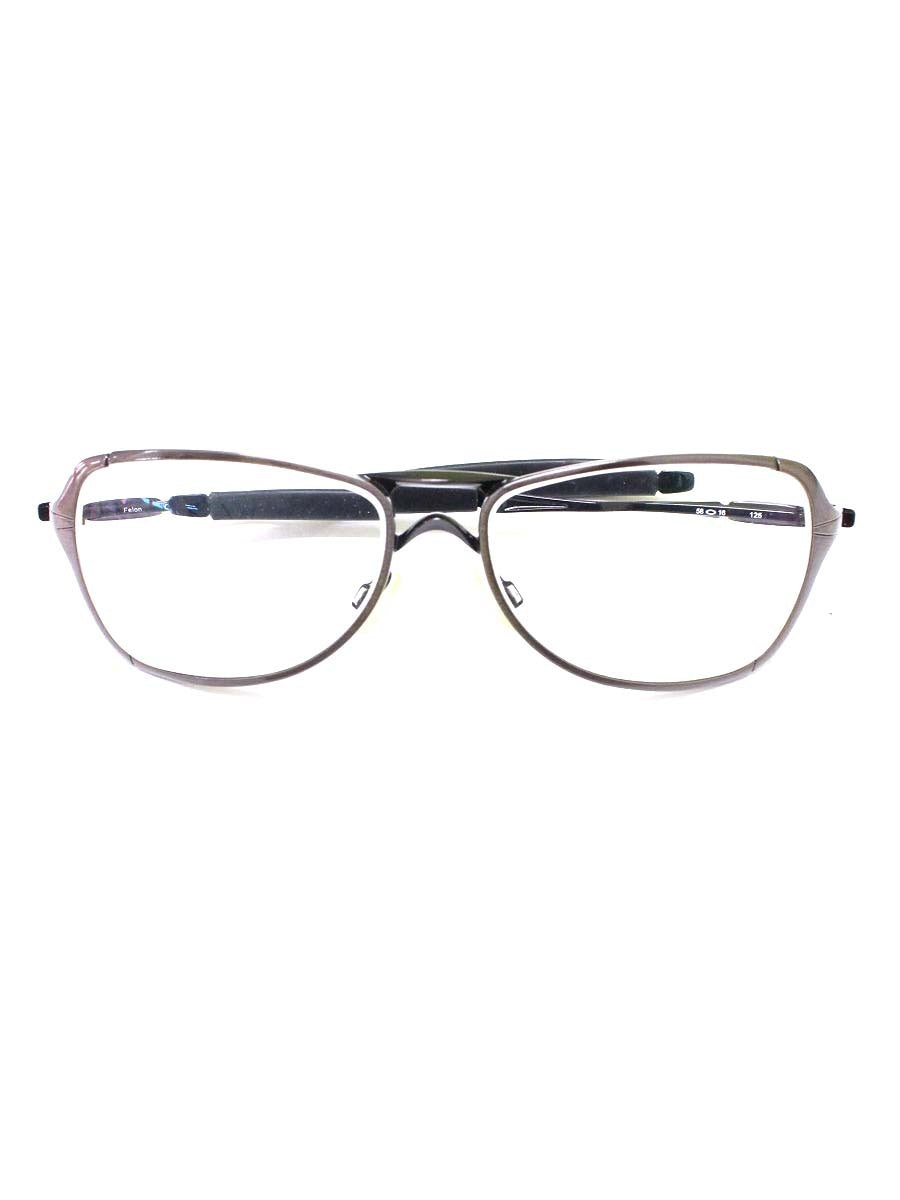 オークリー Felon メガネ ガンメタリック メタルフレーム フルリム ボストン IT67XDV1999R