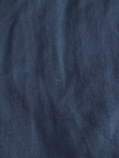 カレンソロジー CL209003ER シャツワンピース 36 ネイビー リネン混 パフスリーブ ITL25WB68IGU