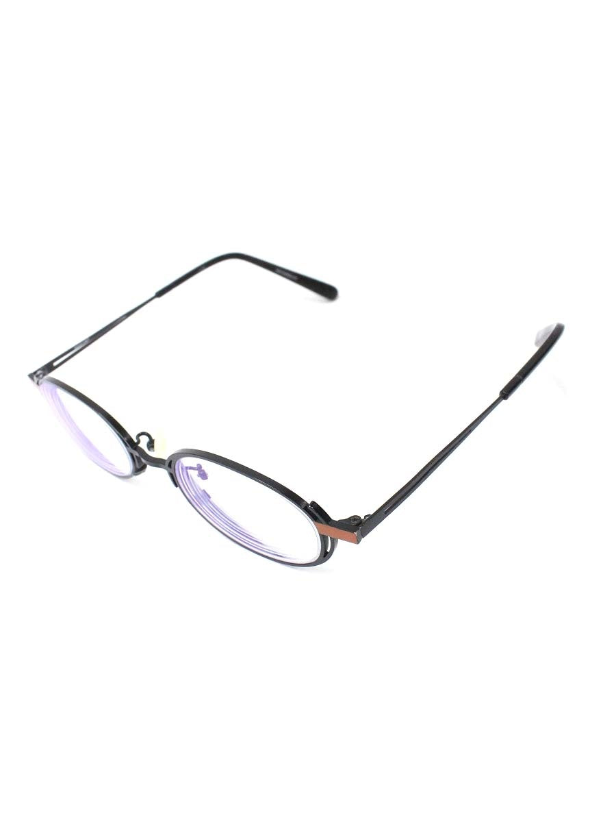 タカノリユゲ YUGE COLLECTION NEWMARBLE30 TY-104 メガネ ブラック メタルフレーム フルリム オーバル IT3V7TBHQZE3 【SALE】