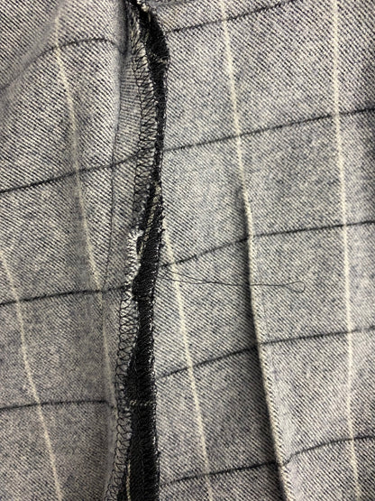 ルネ 6546110 ワンピース 36 ネイビー チェック IT3JG46F3N1C 【SALE】