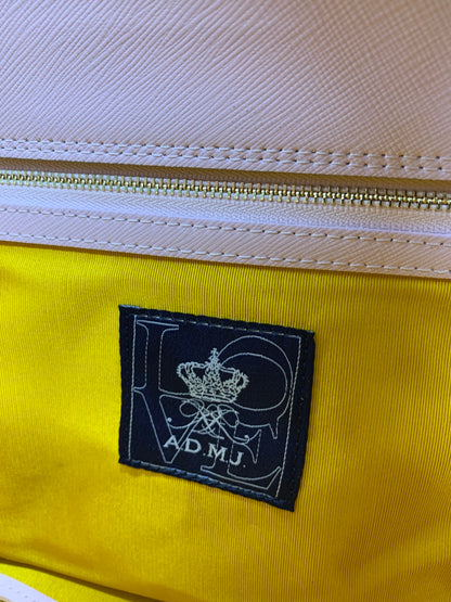 エーディーエムジェイ トートバッグ グレージュ レザー ITA54IQ547QG