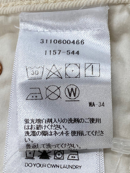 マザー NATURAL INSIDER CROP カットオフデニムパンツ 3110600466 27 アイボリー IT4803V6YUOS