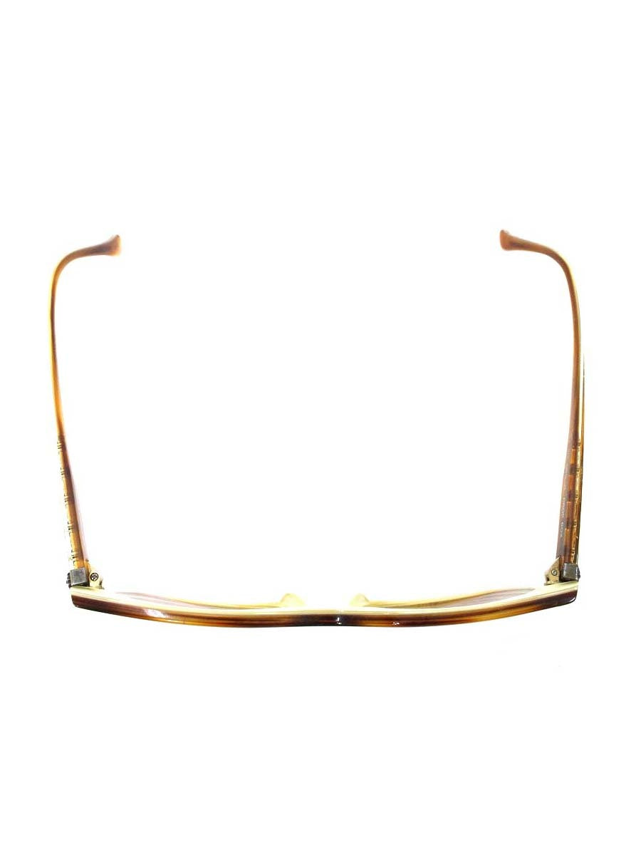 クロムハーツ DROP BOX メガネ ブラウン セルフレーム フルリム スクエア ITXLANEFC03E