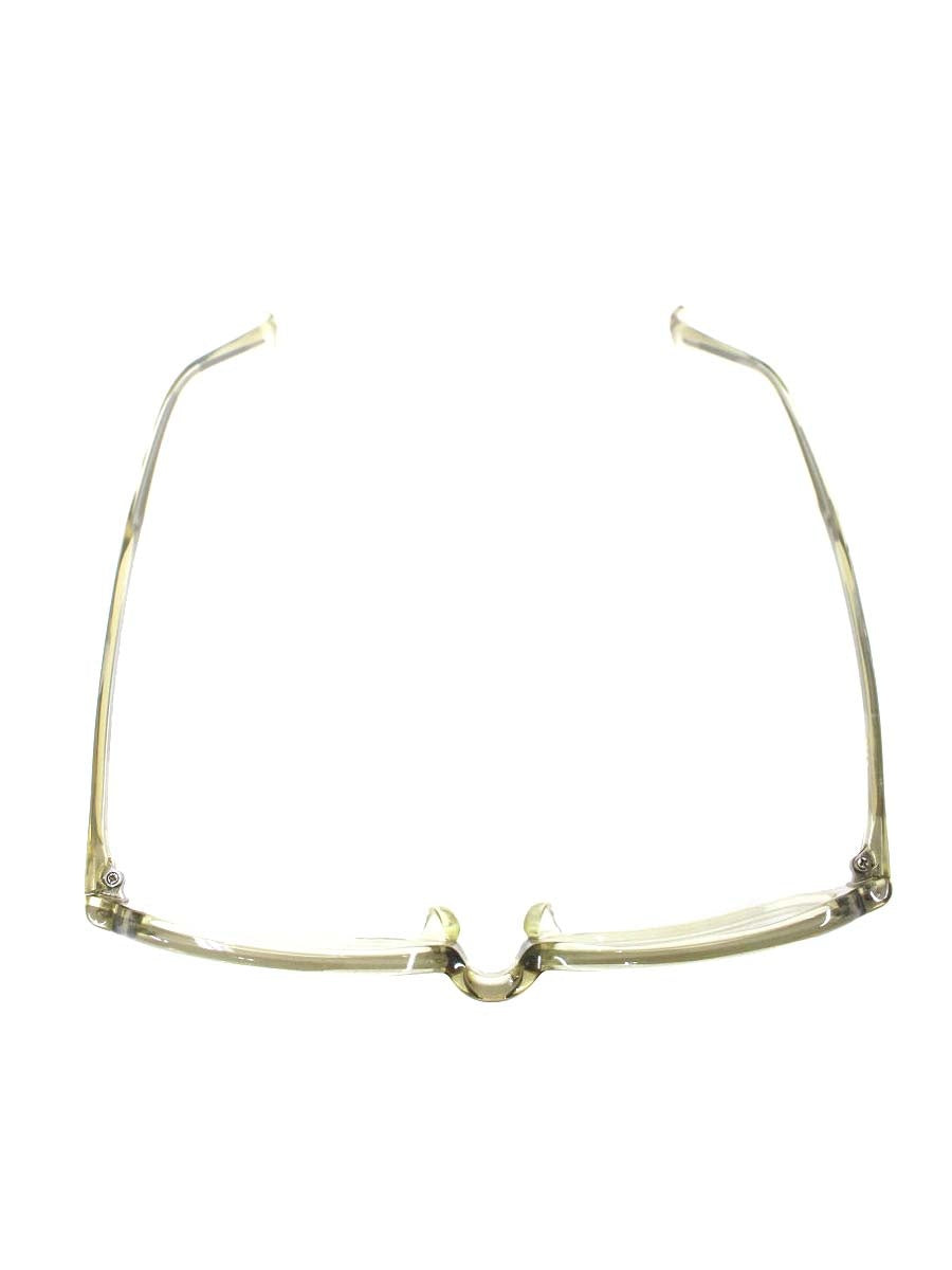 フォーナインズ E-16 メガネ カーキグリーン クリア フルリム スクエア ITSQ3BXQAN15