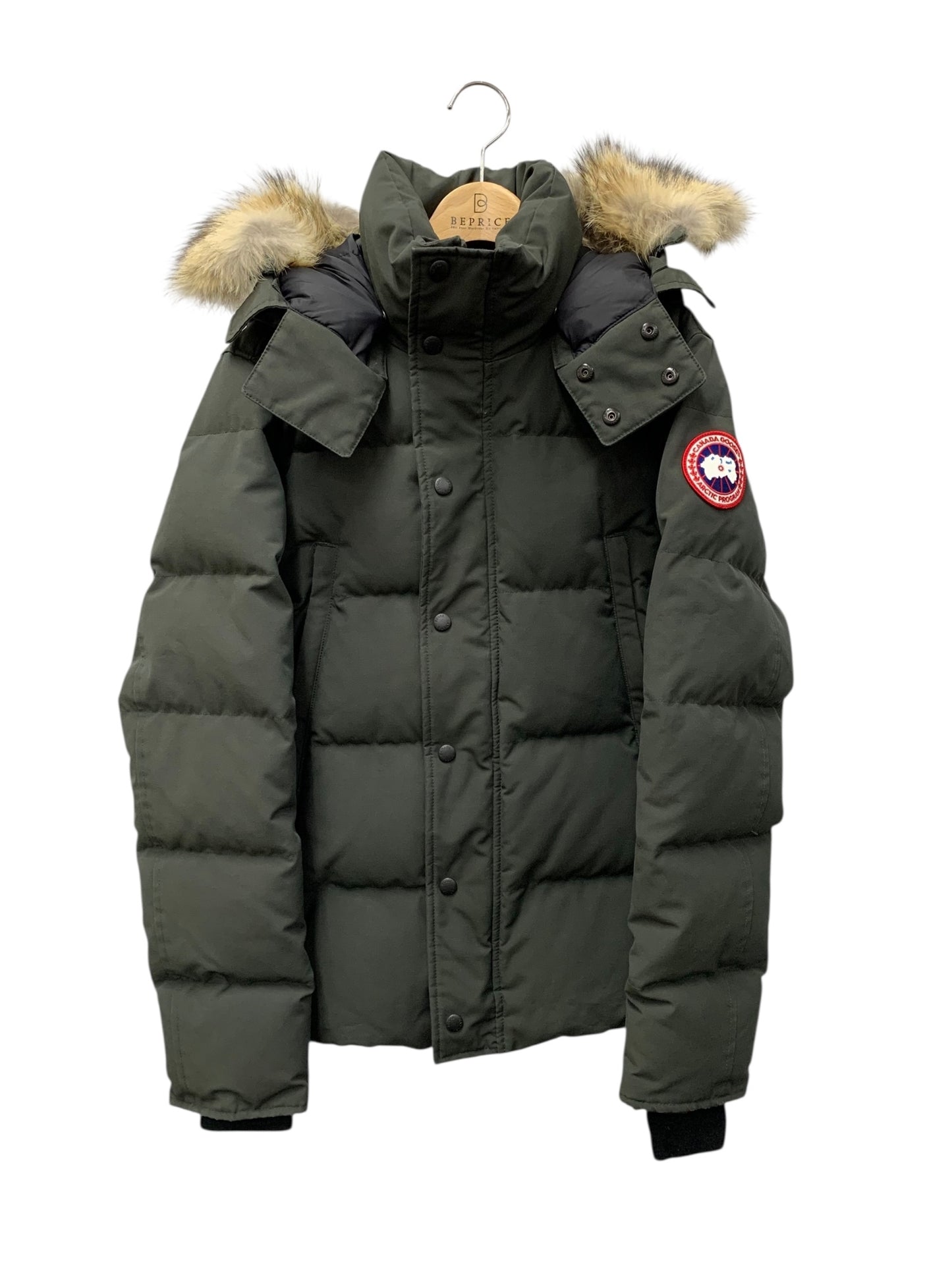 カナダグース ウィンダムパーカ フュージョンフィット 3808MA ダウンジャケット S カーキグリーン IT8ADZ2AMCE8