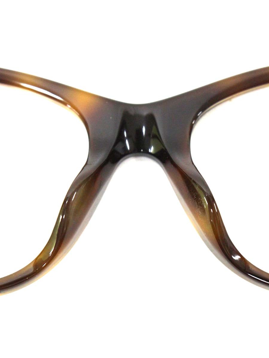 グッチ GG0162OA メガネ ブラウン/レッド/ネイビー セルフレーム スクエア べっ甲柄 ITX13UQSJI16