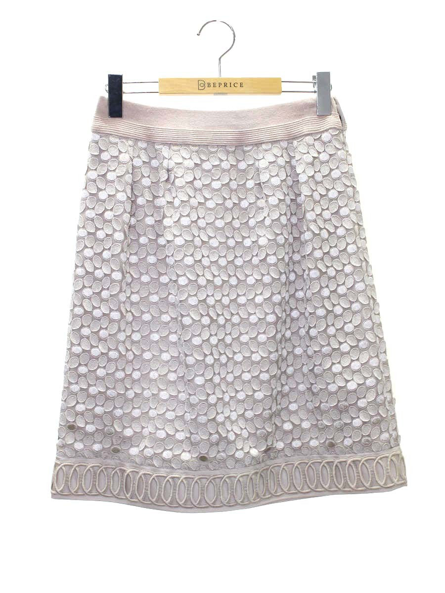 コトゥー W3S18-866-40 スカート 38 ベージュ ウエストゴム ITPQOR5DHVP2