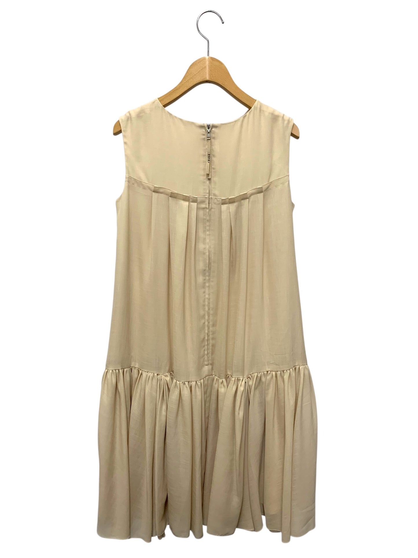 フォクシーニューヨーク 39821 ワンピース 38 ベージュ Dress IT69WHWJ8RBW