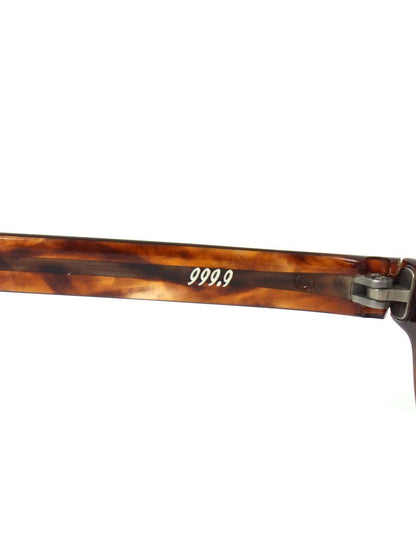 フォーナインズ E-16 メガネ ブラウン クリア フルリム スクエア ITXQ2A71M9NI