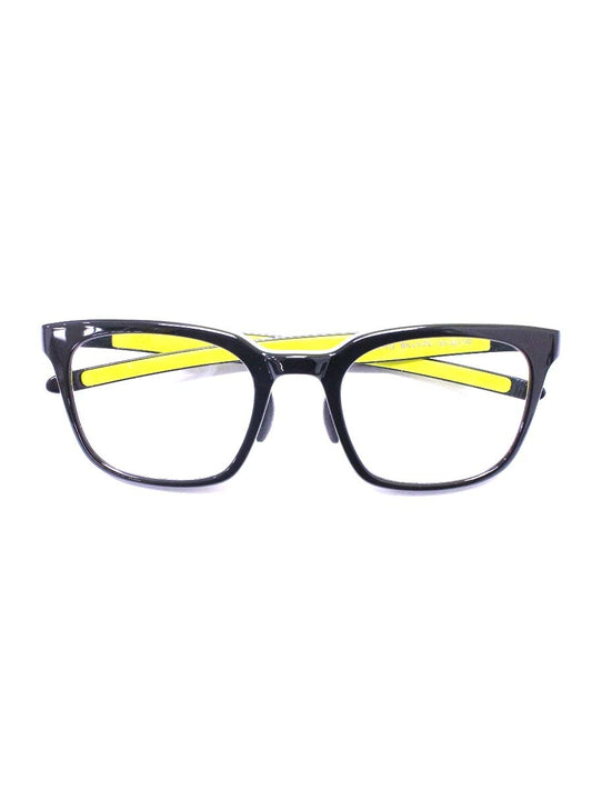 アイヴォル HEATH ヒース3 BK-LY-PL メガネ ブラック/レモンイエロー セルフレーム ウェリントン ITZYO4EO1FNU