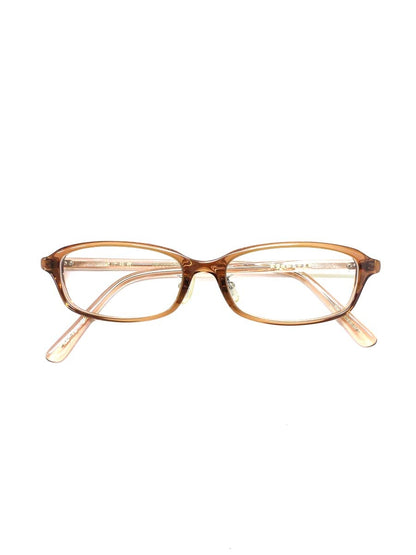 金子眼鏡 CELLULOID KC-15 メガネ ブラウン/ピンクブラウン セルフレーム フルリム スクエアシェイプ ITK6TYCS96YO