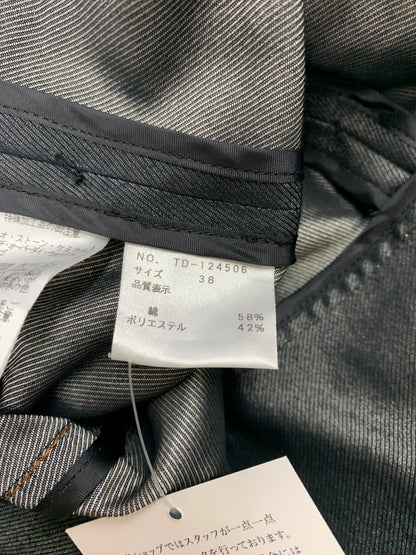 エムズグレイシー 124506 ジャケット 38 ネイビー デニム調 ITMB4CSNCHC8