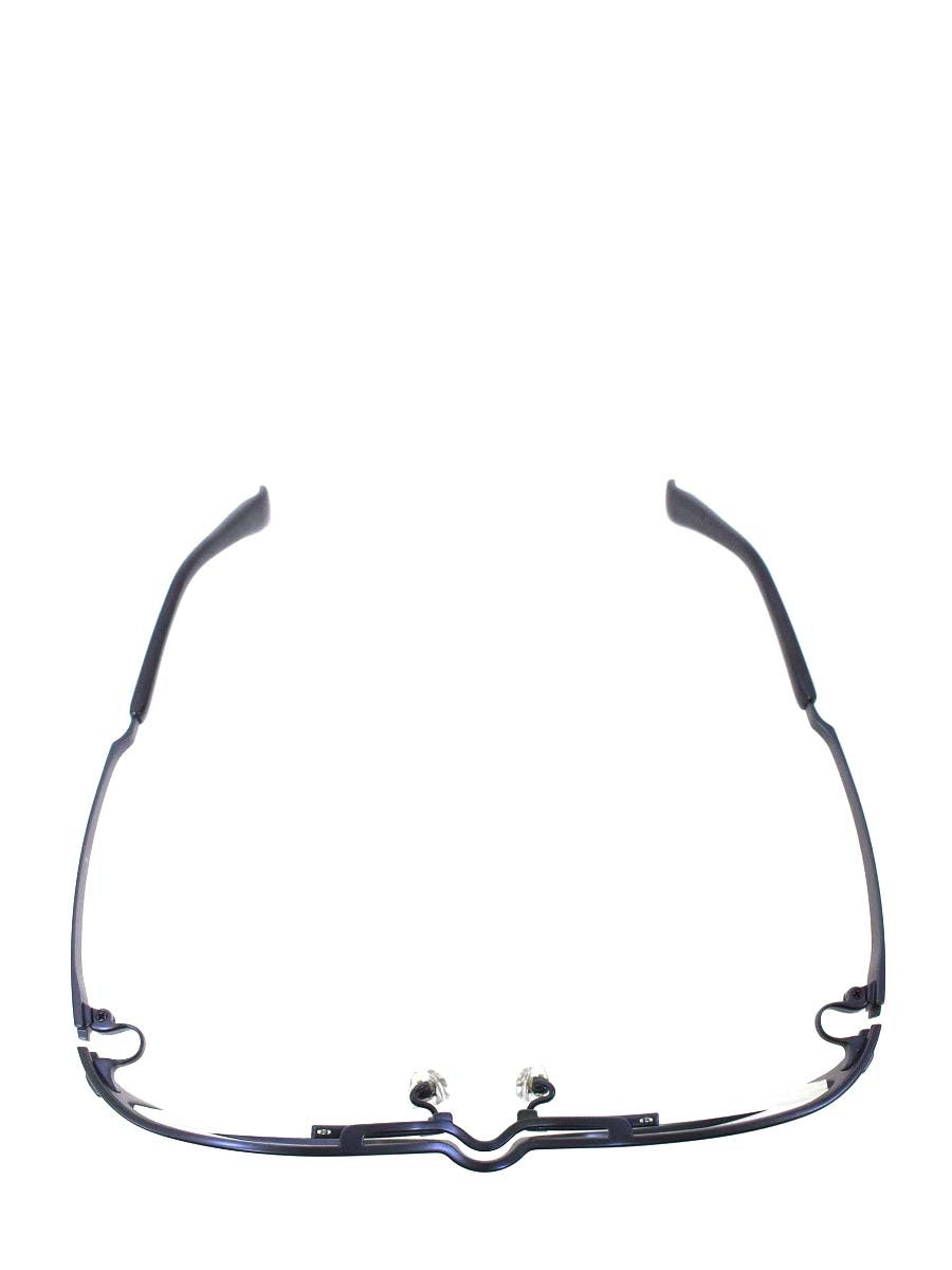 フォーナインズ S-820T メガネ ダークブルーマット スクエア メタルフレーム col.7 ITJFYAJH2HMM