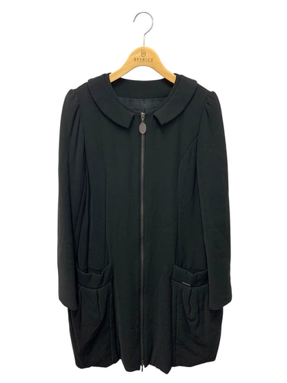 フォクシーニューヨーク ウォームコクーンコート 32380 コート 38 ブラック IT0TJ3S552BO