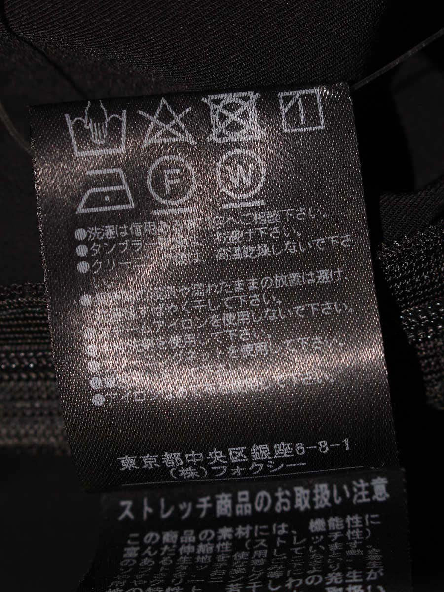 フォクシーニューヨーク Pants 37354 パンツ 38 ブラック ITIZ3KY54NSM