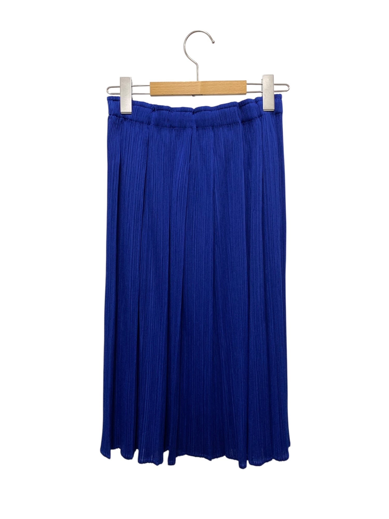 プリーツプリーズイッセイミヤケ PP21-JG508 スカート 3 ブルー | 中古