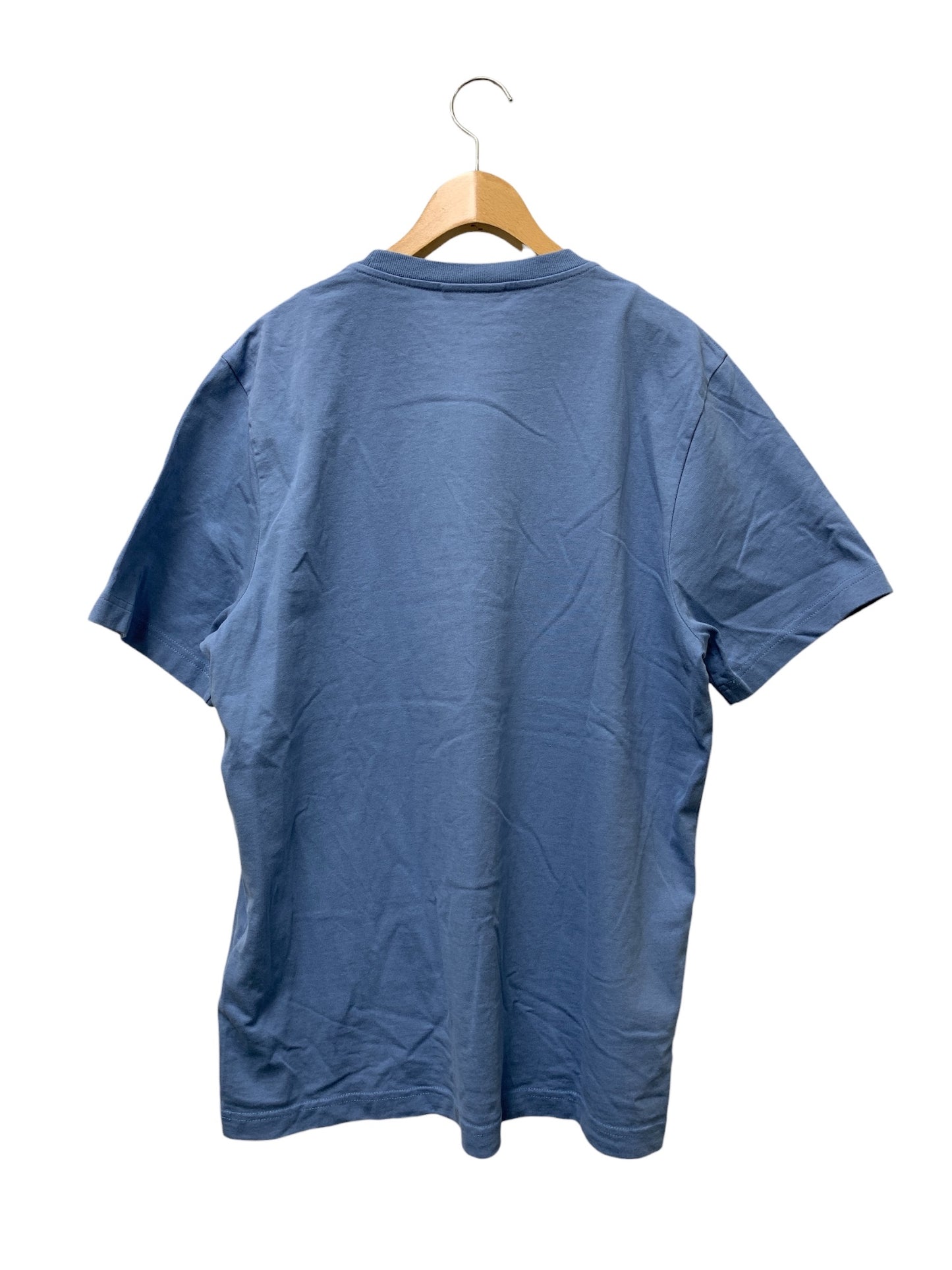 メゾンキツネ フォックスヘッド コンフォート Tシャツ MM00127KJ0118 S ブルー ITD6BI0XASPW