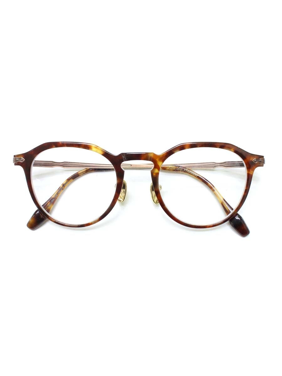 ラインアートシャルマン XL11004 メガネ ブラウン コンビフレーム フルリム ボストン IT13MXMI20FC