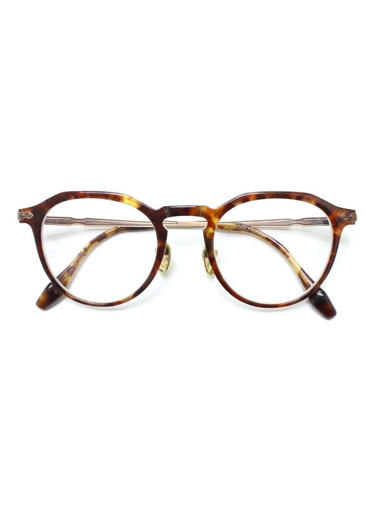 ラインアートシャルマン XL11004 メガネ ブラウン コンビフレーム フルリム ボストン IT13MXMI20FC