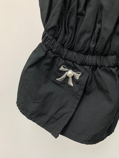 エムズグレイシー ふんわりスリーブカットソー 415307 38 ブラック ITMJ06HX97H0