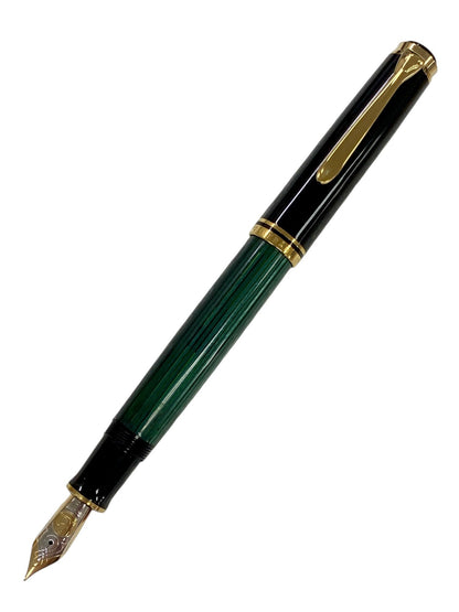 ペリカン 万年筆 スーベレーン M800 グリーン F 18C ITR3KTB57DVS