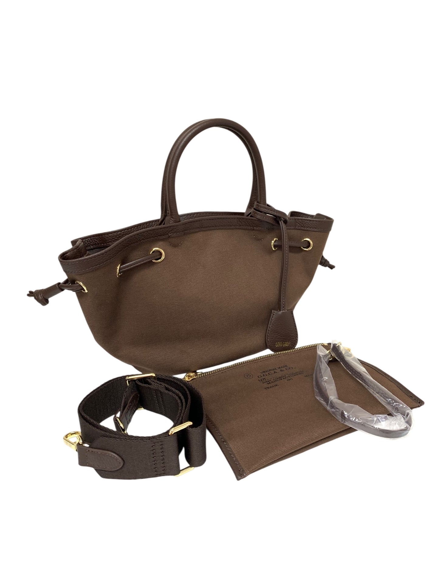 グッドグリーフ バッグ ブラウン DrawstringTote　L'Appartement ITR8WG2N5AZA