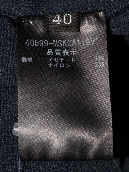 フォクシーニューヨーク collection Knit Top 40599 ニット セーター 40 ネイビー ITOURWNV6FYY