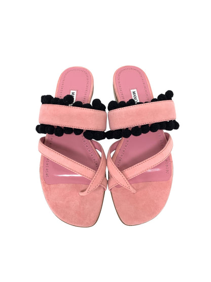 マノロブラニク シューズ 35.5 ピンク スエード ITC1JZZXEX3S 【SALE】